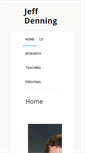 Mobile Screenshot of jeffdenning.com